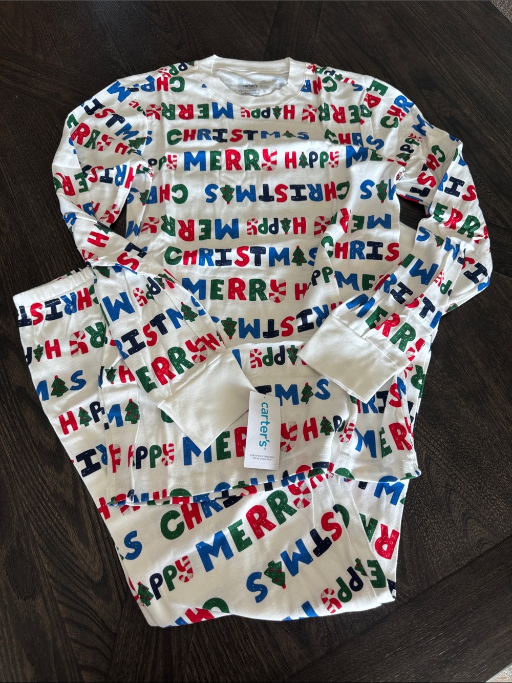 Carter's Adult Holiday 'Merry Christmas' Pajama Set